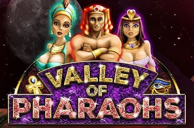 valley of pharaohs slot logo