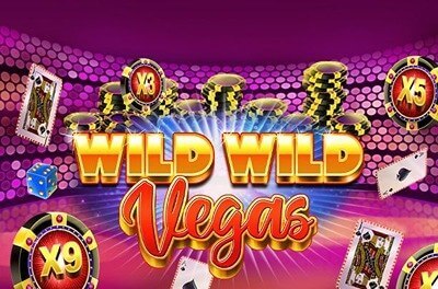 wild wild vegas slot logo
