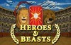 heroes and beasts slot logo
