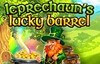 leprechauns lucky barrel slot logo