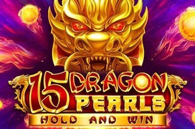 15 dragon pearls slot logo