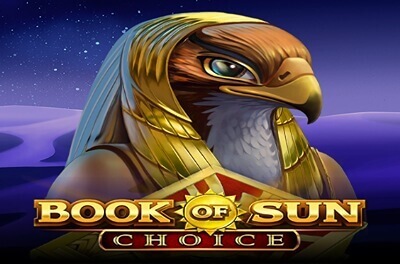 book of sun choice slot logo