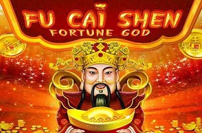 fu cai shen fortune god slot logo