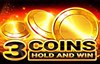 3 coins slot logo