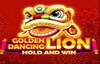 golden dancing lion slot logo