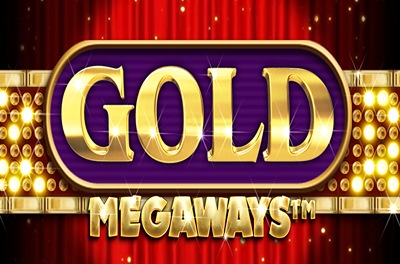 gold megaways slot logo