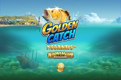 golden catch megaways slot logo