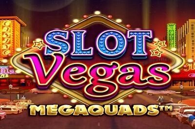 slot vegas megaquads slot logo