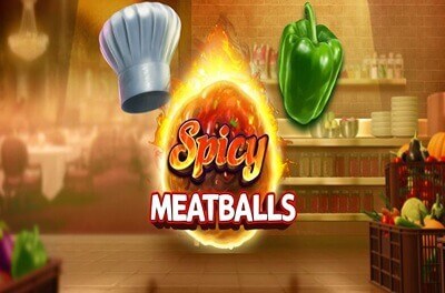 spicy meatballs slot logo