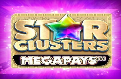 star clusters megapays slot logo