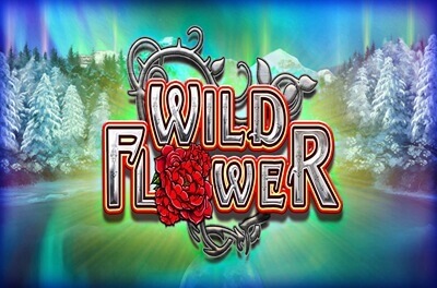 wild flower slot logo