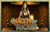 queen of riches slot logo