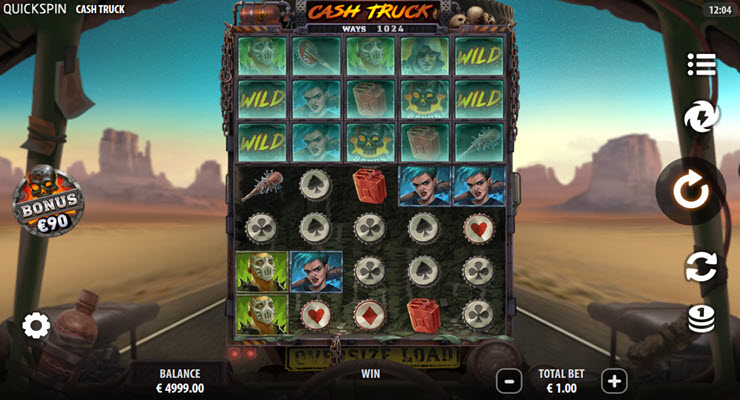 Cash Truck Slot Gameplay