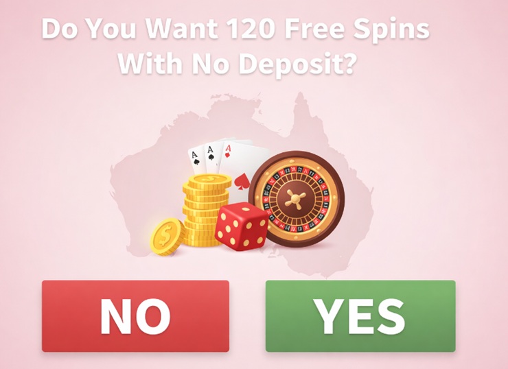 120 free spins no deposit bonus australia