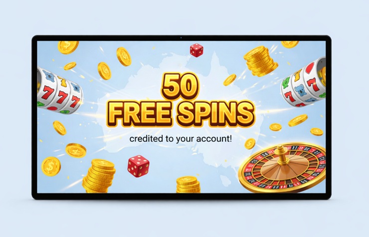 50 free spins no deposit bonus australia