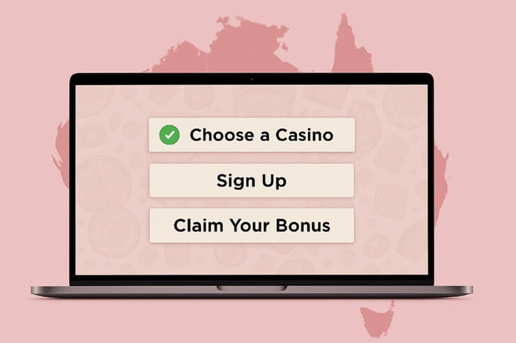 how to claim 20 no deposit bonus australia
