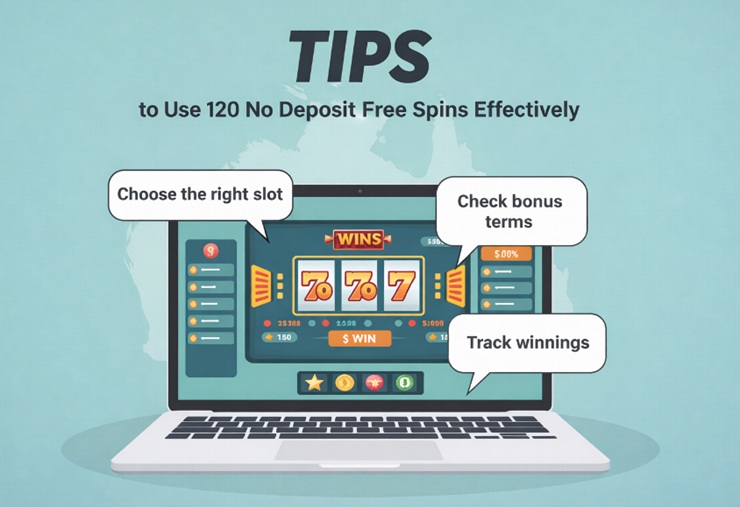 how to use 120 free spins no deposit bonus effectively