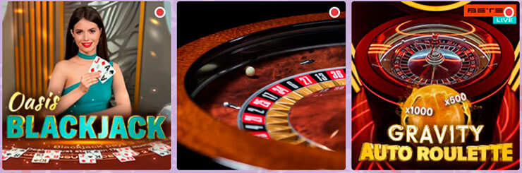 euromoon casino table games