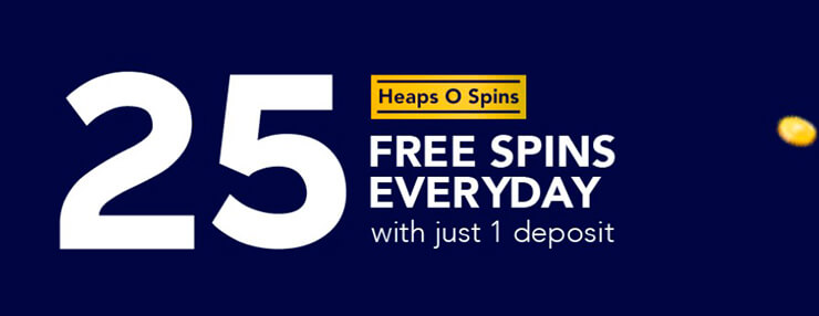 heaps o wins casino free spins