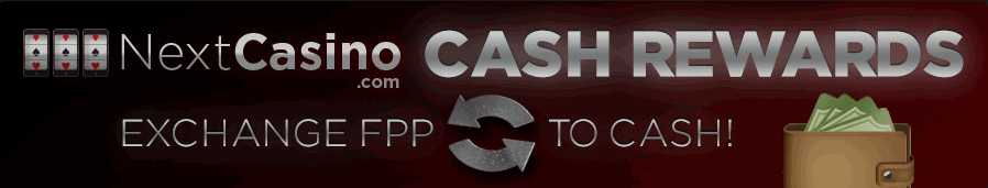 Программа обмена очков на деньги в NextCasino
