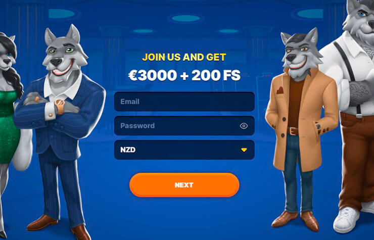 slotwolf casino site main page
