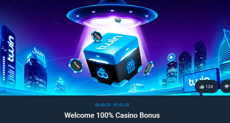 twin casino welcome bonus