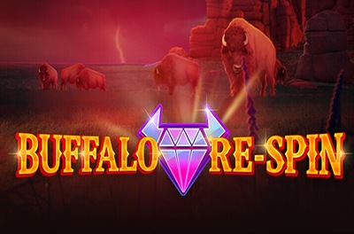 buffalo re spin slot logo