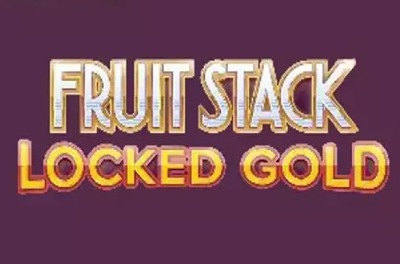 fruit stack locked gold slot logo