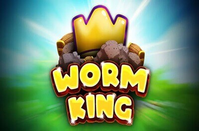 worm king slot logo