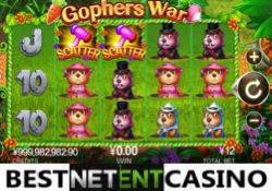 Игровой автомат Gophers War