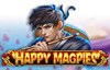 happy magpies slot logo