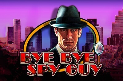 bye bye spy guy slot logo