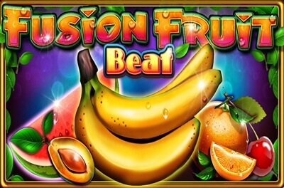 fusion fruit beat slot logo