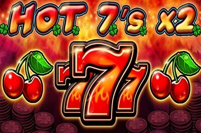 hot 7 s x2 slot logo