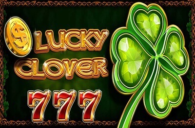 lucky clover slot logo