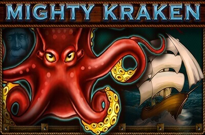 mighty kraken slot logo