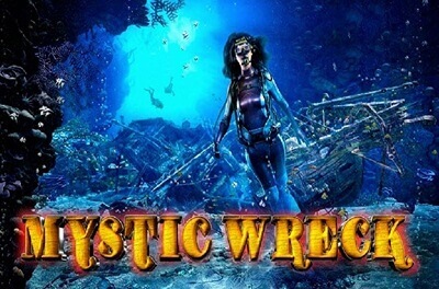 mystic wreck slot logo
