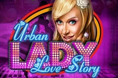 urban lady love story slot logo