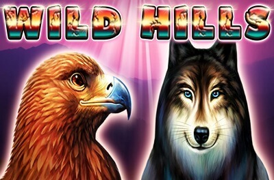 wild hills slot logo