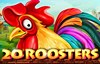 20 roosters slot logo