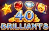 40 brilliants slot logo