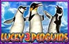 lucky 3 penguins slot logo