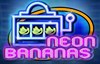 neon bananas slot logo