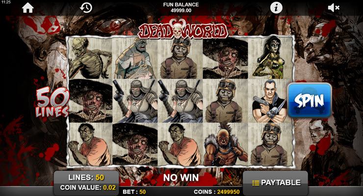 Dead World Slot Gameplay