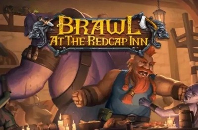 brawl at the red cap inn slot logo