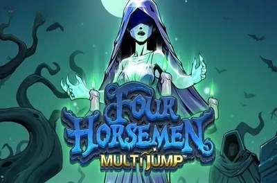 four horsemen multijump slot logo