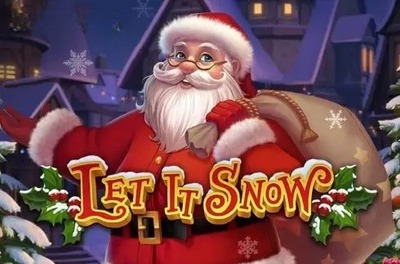 let it snow slot logo