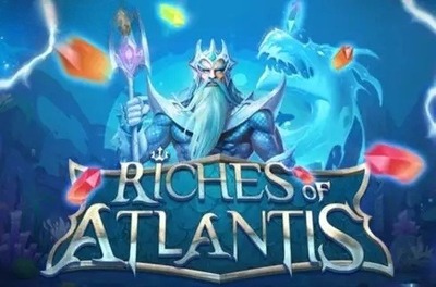 riches of atlantis slot logo