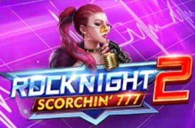 rock night 2 slot logo