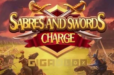 sabres and swords charge slot logo